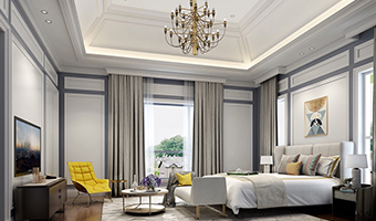 整木定制臥室效果圖，夢生長的花園