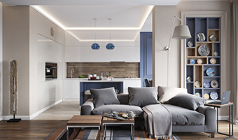 開放式廚房跟客廳要怎么規劃設計？