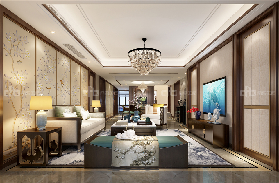 全屋整木定制客廳裝修效果圖大全(圖1) 全屋整木定制客廳裝修效果圖大全(圖1)