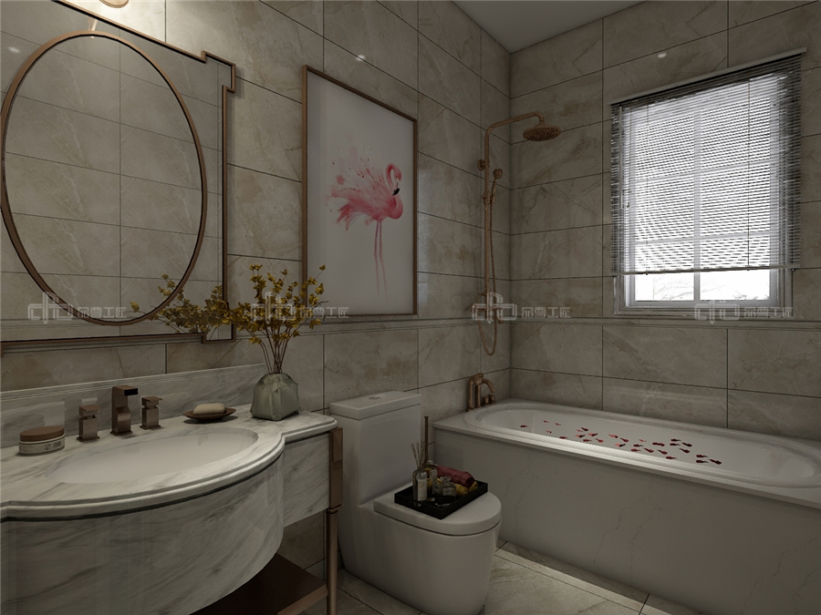 80㎡小戶型裝修效果圖 法式風格整木定制(圖13) 80㎡小戶型裝修效果圖 法式風格整木定制(圖13)