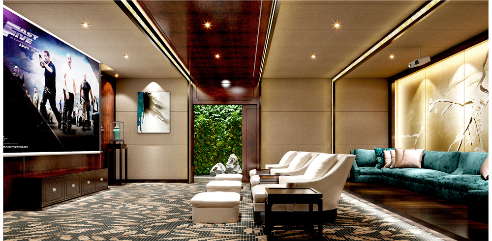 整木定制如何設(shè)計(jì)家庭影院裝修?(圖1) 整木定制如何設(shè)計(jì)家庭影院裝修?(圖1)