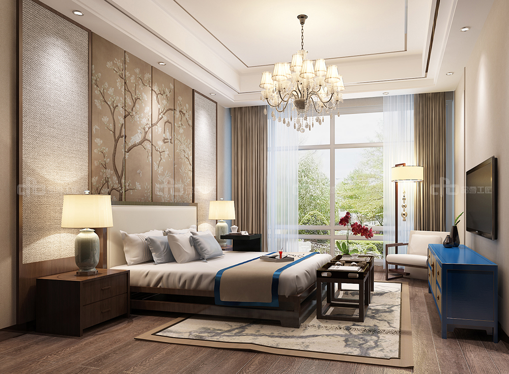 整木定制臥室效果圖，夢生長的花園(圖3)