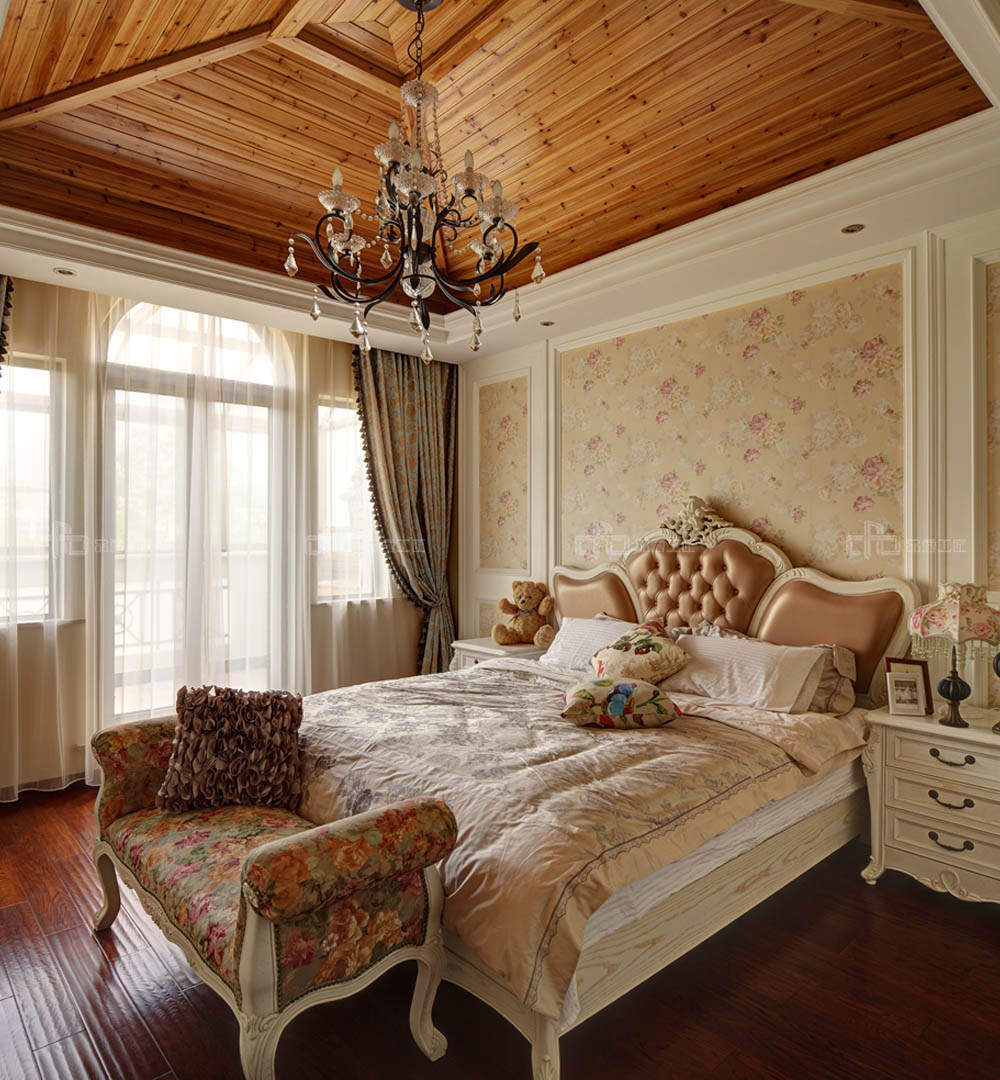 整木定制臥室效果圖，夢生長的花園(圖10)