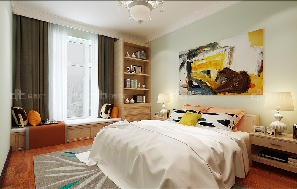 整木定制臥室效果圖，夢生長的花園(圖12)