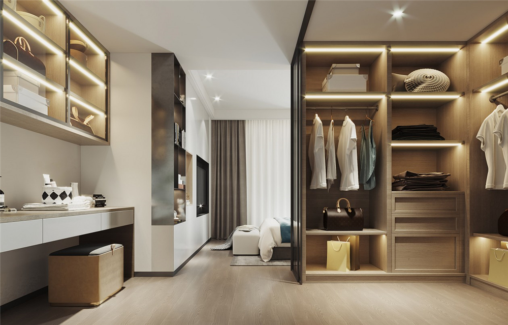 定制衣柜內(nèi)部結(jié)構(gòu)標準尺寸都是多少？(圖1)