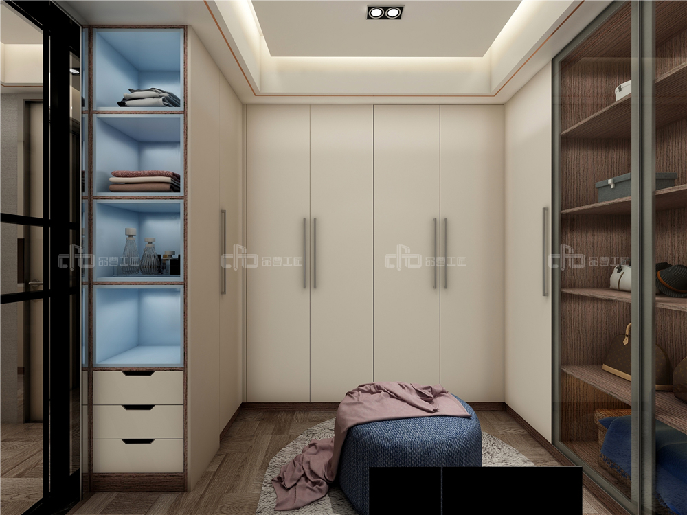 衣柜選擇定制的好不好,好在哪?(圖2) 整木定制,全屋定制