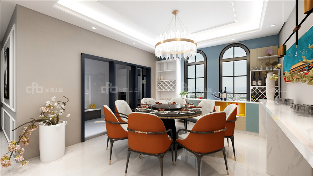 輕奢風酒柜一般都設計在哪里？(圖2)