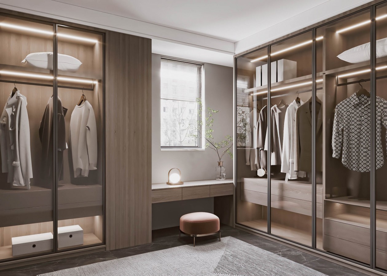 定制衣柜設(shè)計(jì)要多少錢(qián)，怎么計(jì)算？(圖1)