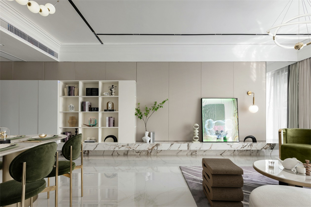 112㎡現代法式浪漫小三房風格案例賞析(圖6) 8.jpg