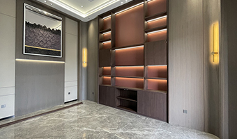 上饒318㎡整木定制現代別墅，詩意中式生活實拍