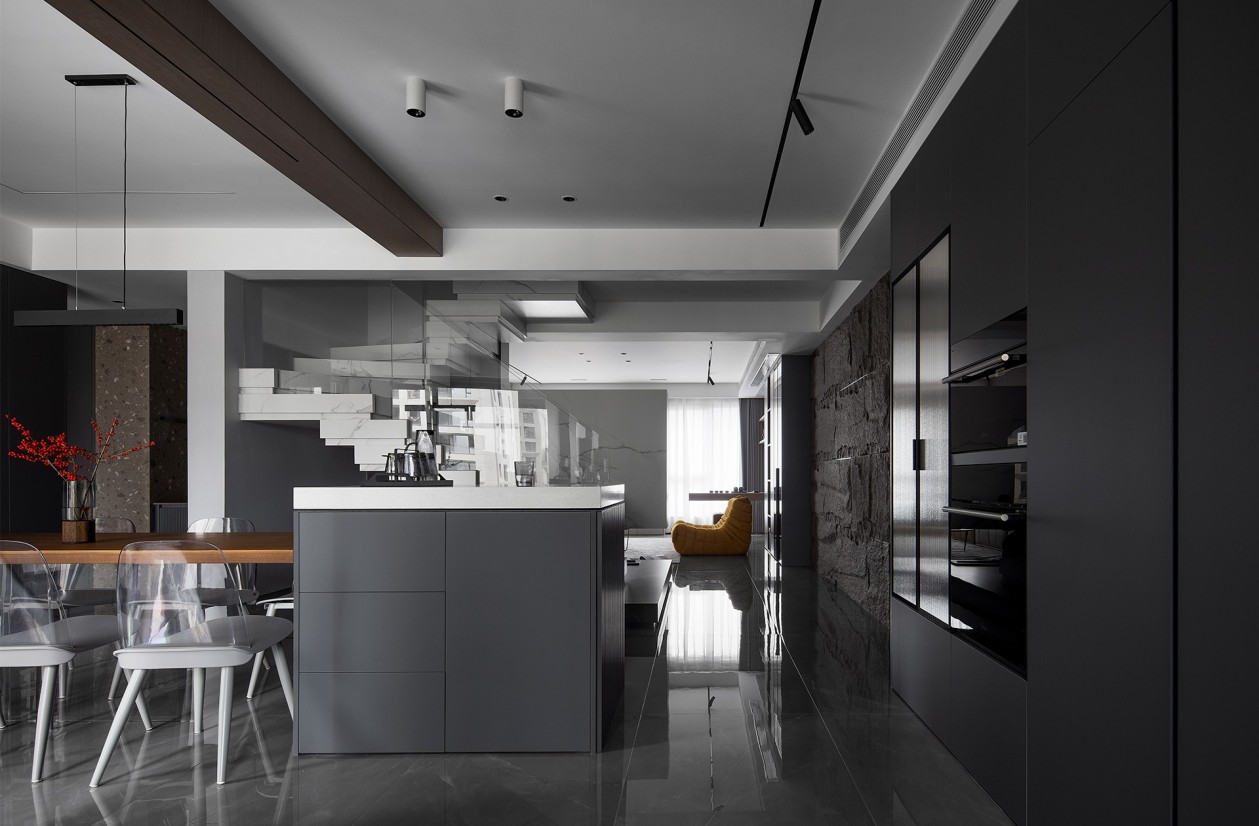 138㎡整木定制復(fù)式,現(xiàn)代極簡(jiǎn)輕奢高級(jí)灰(圖4) 4.jpg