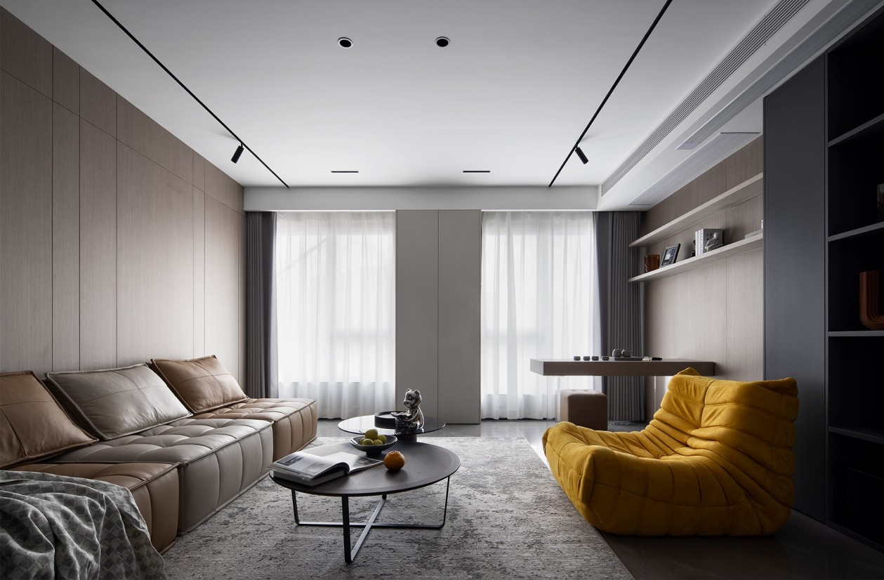 138㎡整木定制復(fù)式,現(xiàn)代極簡(jiǎn)輕奢高級(jí)灰(圖10) 10.jpg