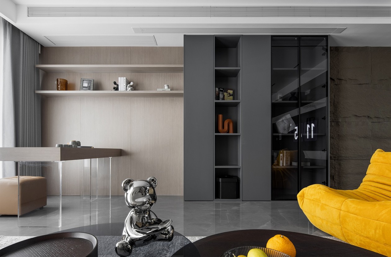 138㎡整木定制復(fù)式,現(xiàn)代極簡(jiǎn)輕奢高級(jí)灰(圖9) 9.jpg