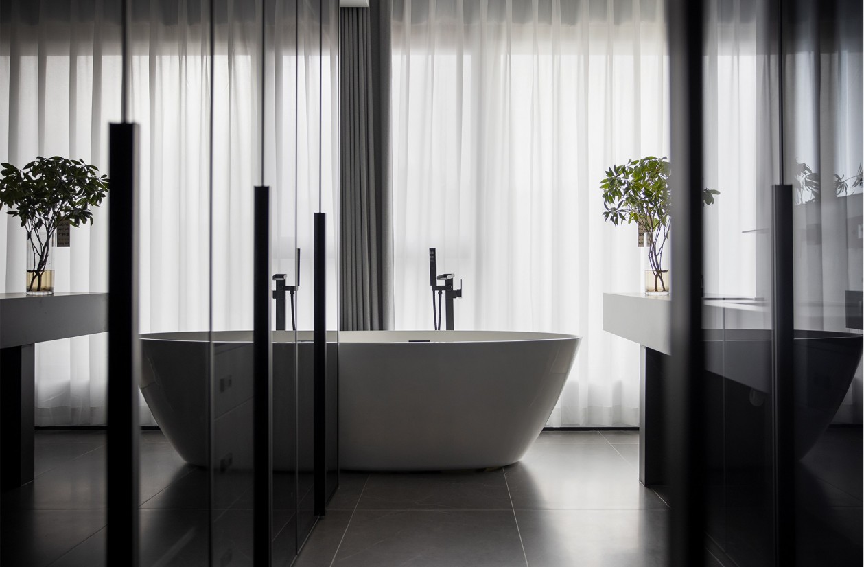 138㎡整木定制復(fù)式,現(xiàn)代極簡(jiǎn)輕奢高級(jí)灰(圖16) 16.jpg