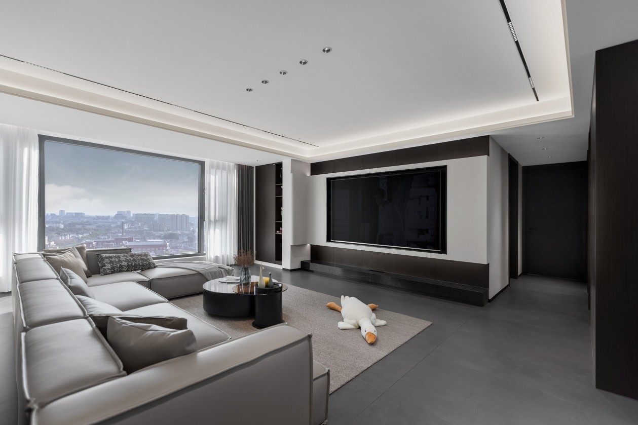 全屋整木定制設計,實拍現代簡約風格裝修(圖5) 5.jpg