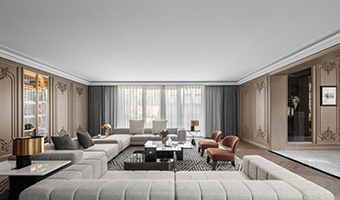 820㎡別墅法式輕奢風格，奢華浪漫豪宅