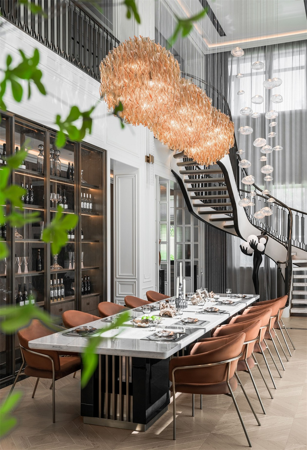 820㎡別墅法式輕奢風格,奢華浪漫豪宅(圖6) 6.jpg