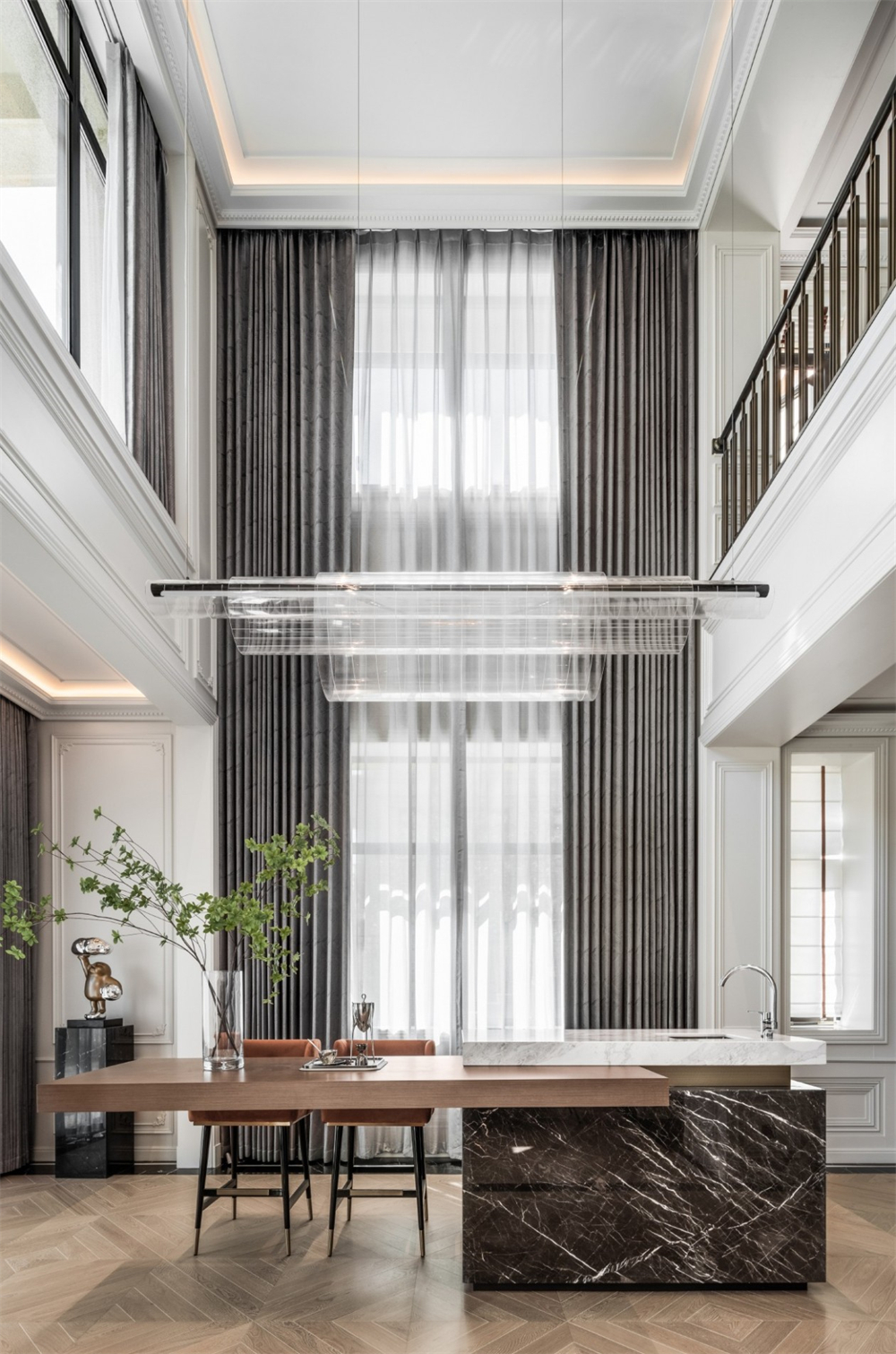 820㎡別墅法式輕奢風格,奢華浪漫豪宅(圖11) 11.jpg