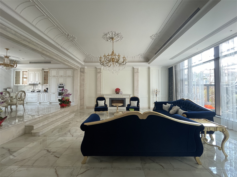 1200㎡法式風格別墅設計,實景拍攝精致浪漫豪宅(圖5) 5.jpg