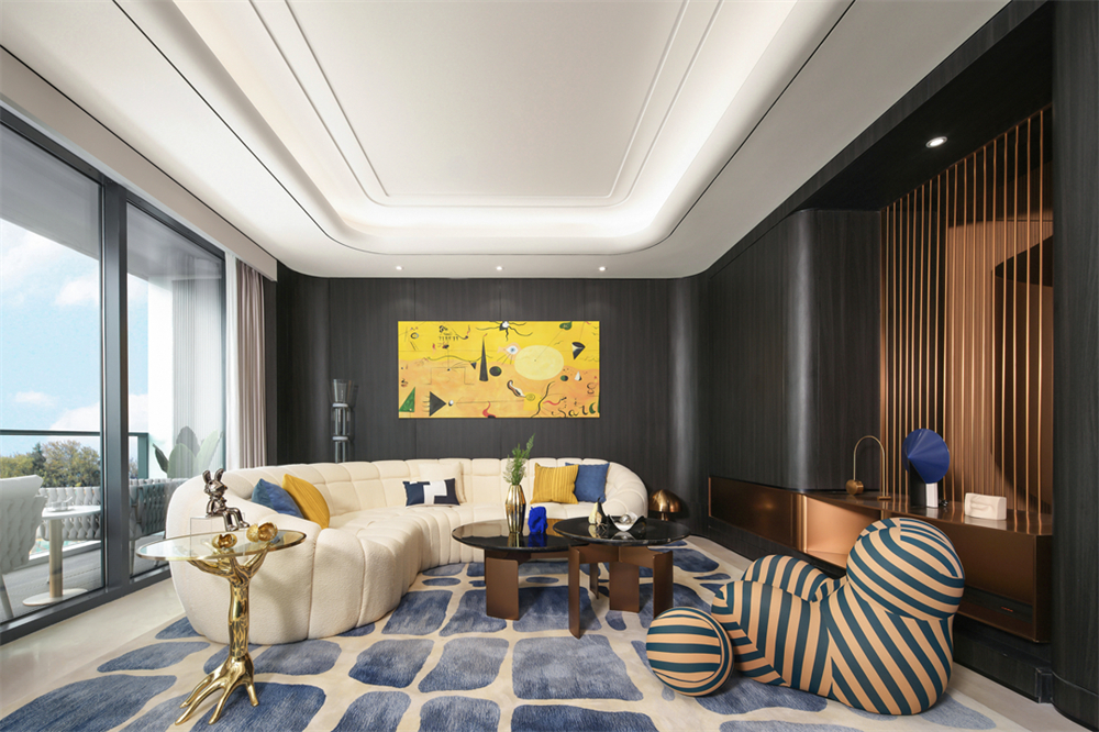 385㎡別墅裝修設計,優雅的意式極簡風格(圖6) 6.jpg