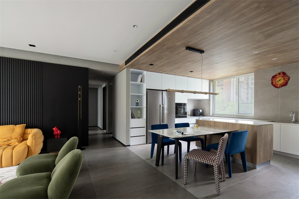 185㎡全屋定制大平層設計,現代風格裝修(圖8) 8.jpg