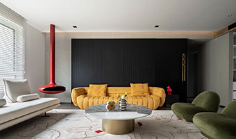 185㎡全屋定制大平層設計，現代風格裝修