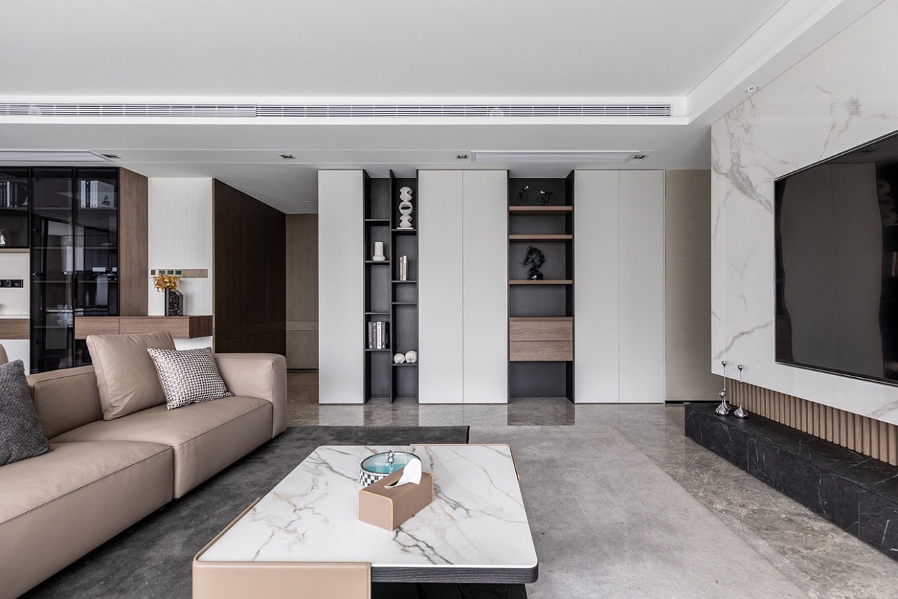 200㎡全屋整木定制設計,現(xiàn)代時尚簡約風格(圖3) 3.jpg