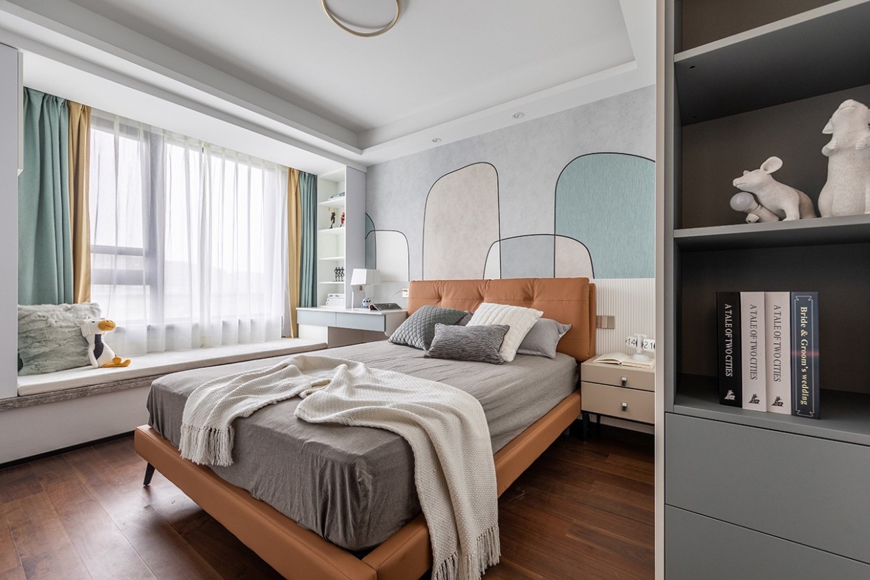 200㎡全屋整木定制設計,現(xiàn)代時尚簡約風格(圖13) 13.jpg