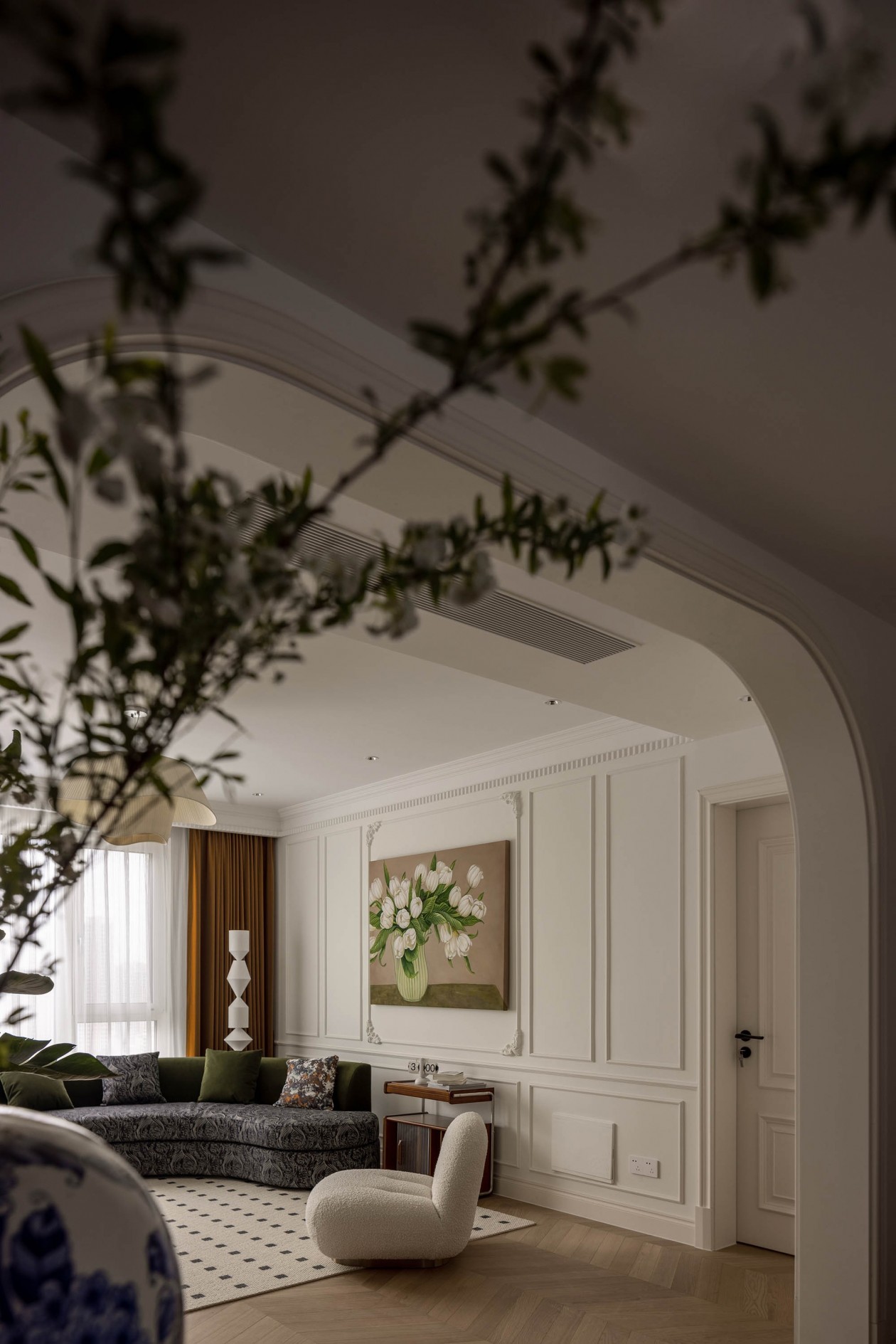 120㎡混油整木定制,浪漫法式輕奢風(圖5) 5.jpg