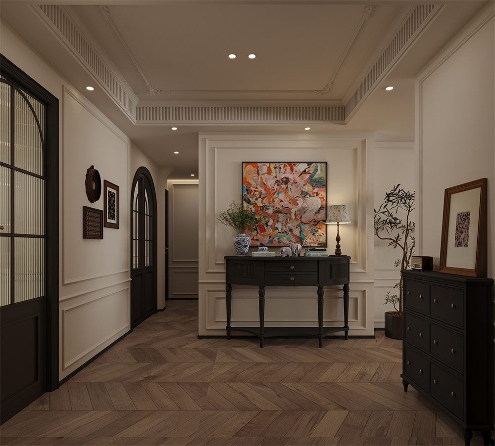 入戶玄關(guān)怎么設(shè)計比較實用?(圖1) 1.jpg