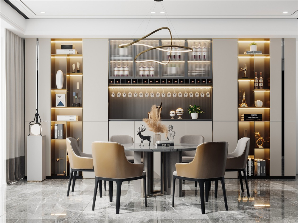 定制酒柜都有哪些款式?(圖3) 品尊工匠